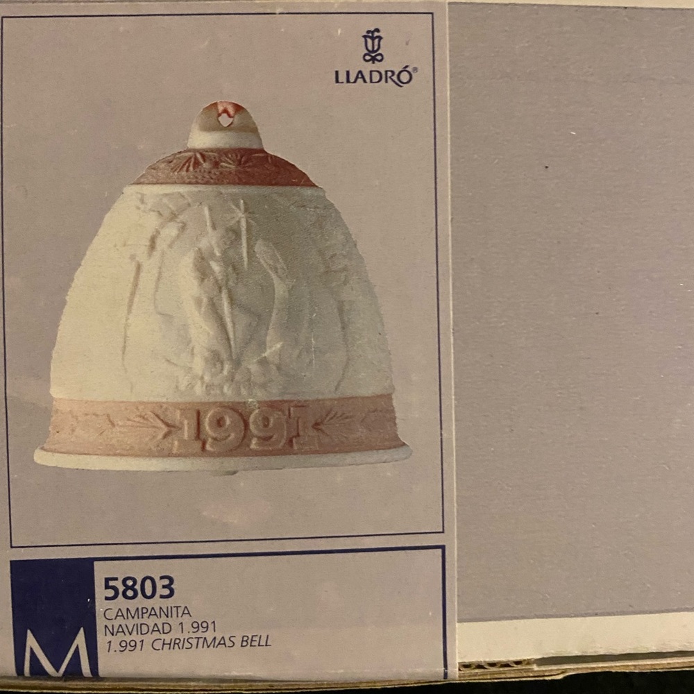 3 for $80 Lladro collectible Bells 1991